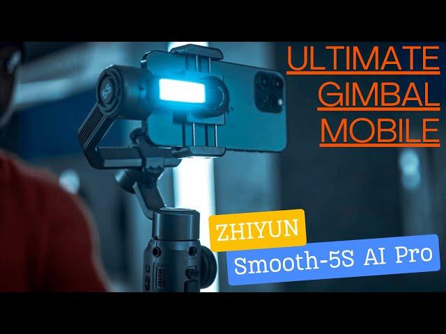 ZHIYUN Smooth 5s Ai - THE FIRST GIMBAL WITH Ai - FULL TEST & TUTORIAL - 4K