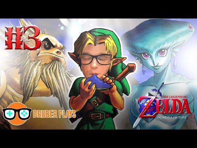 THROUGH FIRE & WATER! [Druber Plays: Ocarina of Time 3D] PART 3