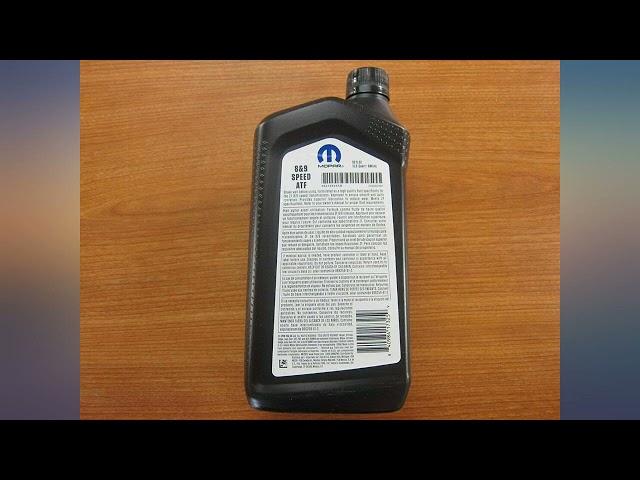 Mopar Chrysler Dodge Jeep Ram 8 and 9 Speed Automatic Transmission Fluid New 7 review