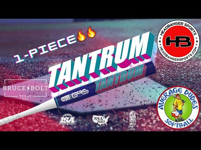 Hitting with the Easton 1-Piece Tantrum  | Average Dudes Softball Slowpitch Bat Review
