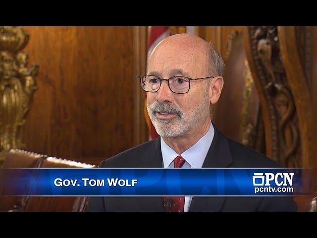 Full Interview with Governor Tom Wolf | One-on-one Interview on PCN