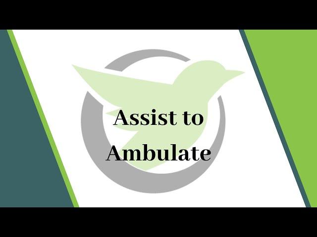 Washington Nurse Aide Skill #3 Assists to Ambulate Using Transfer Belt