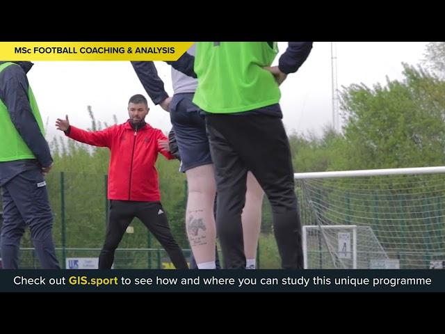 Study Football Coaching & Analysis at Global Institute of Sport