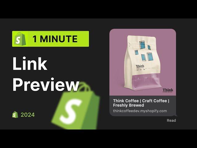 How to edit your PREVIEW SMS link in Shopify [2024]