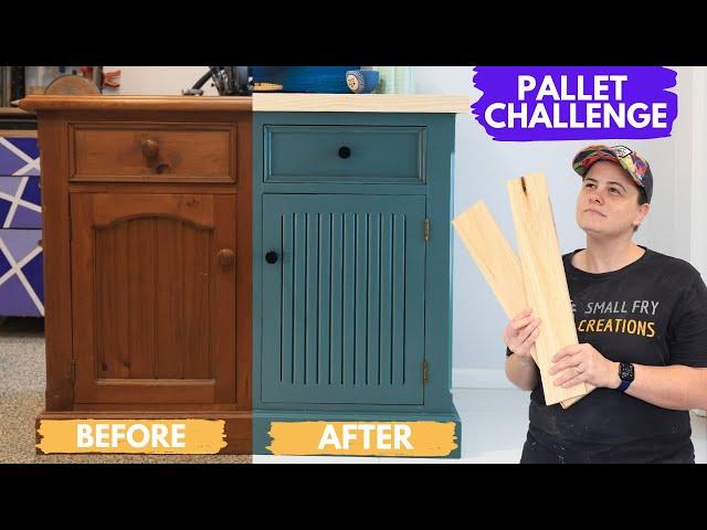 DIY | Flip FREE furniture with pallets | Furniture modern upcycle #palletchallenge