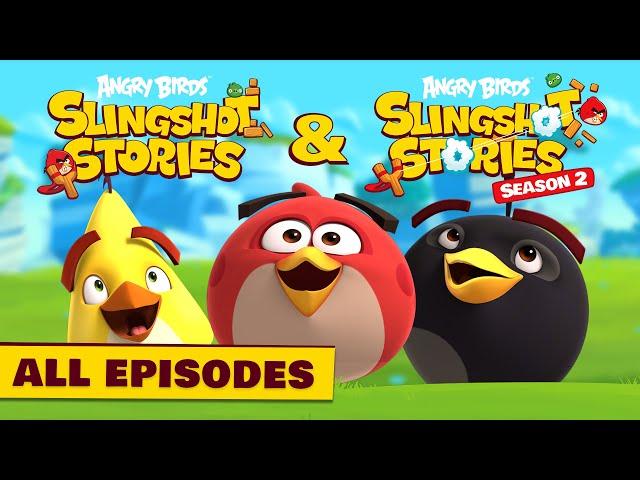 Angry Birds Slingshot Stories Season 1 and 2 | ALL episodes 