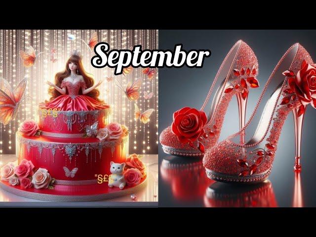 Choose your birthday month and see your birthday cake with matching heels