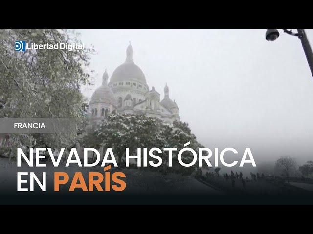 FRANCIA | Nevada histórica en París