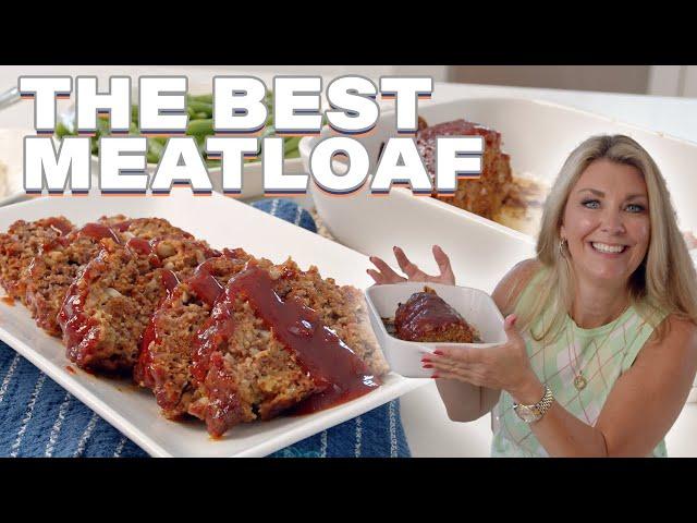 Better than your Grandma's Meatloaf recipe!  Juicy, flavor packed and so easy to make.