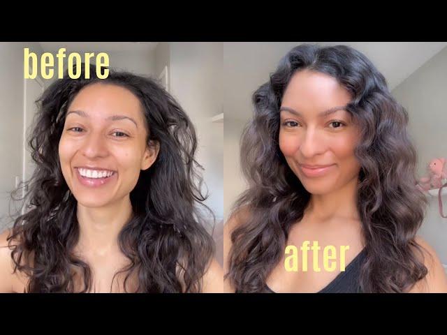 Easy How To Refresh 2a/2b Curly/Wavy Hair