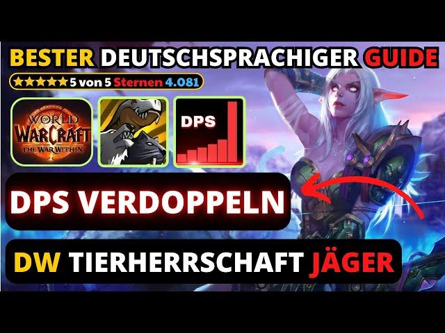 Dunkler Waldläufer TWW Tierherrschaft Jäger M+ und Raid Guide #thewarwithin #wow #Tierherrschaft