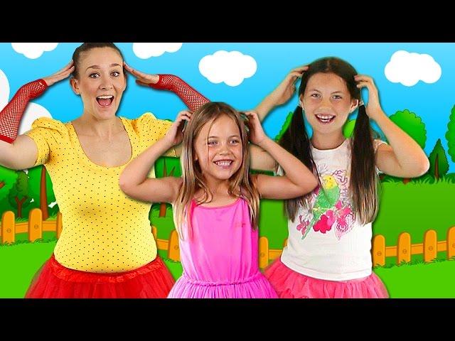 Head Shoulders Knees and Toes with Charli's Crafty Kitchen | Kids nursery rhymes