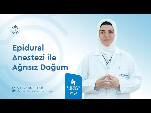 Epidural Anestezi ile Ağrısız Doğum