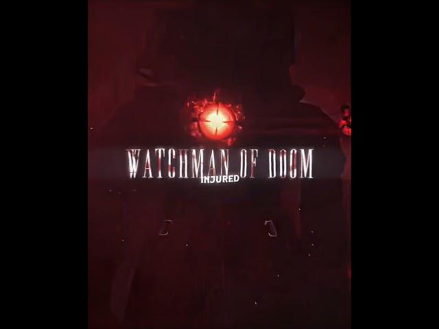 Watchman Of Doom Vs Cinemaman || Skibidi Toilet Season 25 #wis #edit