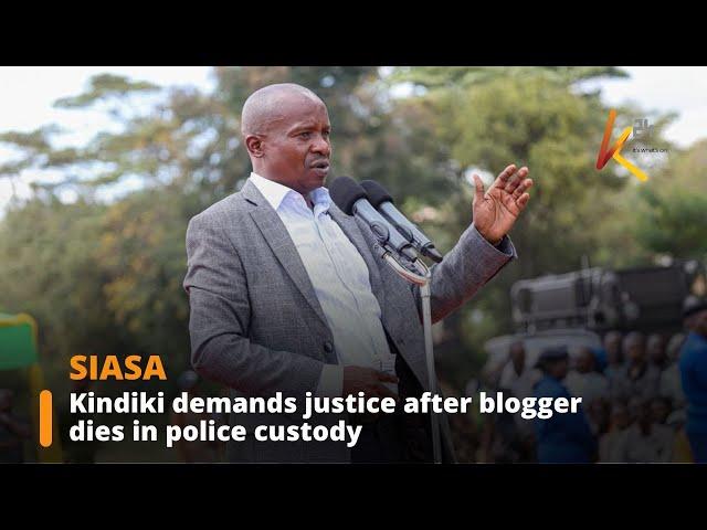 DP Kindiki condemns heinous killing of blogger Albert Ojwang’