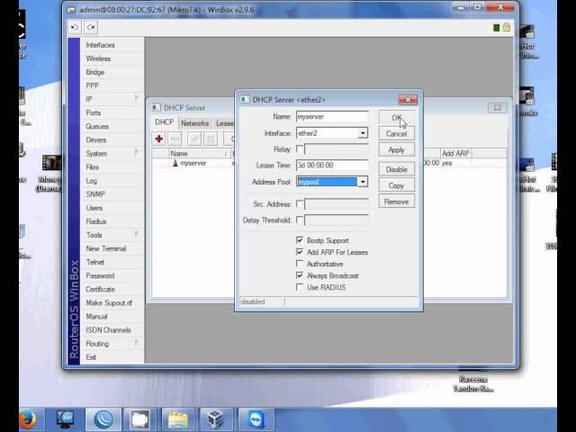 Mikrotik - DHCP Server Configuration