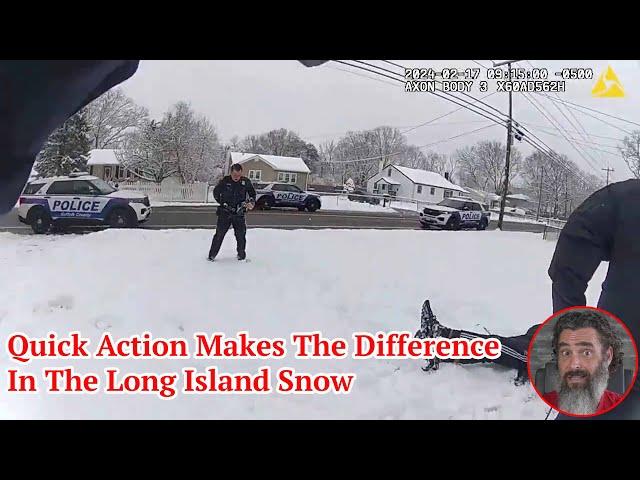 Quick Action Makes The Difference In The Long Island Snow