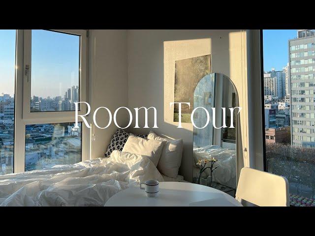 Room Tour 스물 여섯 첫 자취 | 채광 좋은 양창 오피스텔 | 6평 룸투어 | 원룸인테리어 | 뷰맛집 | 서울오피스텔