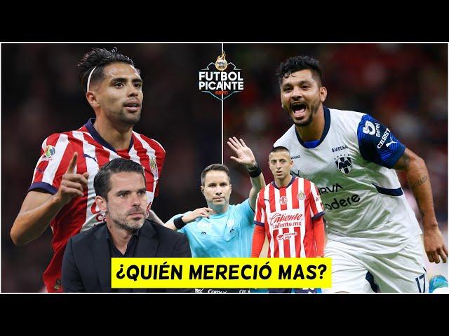 CHIVAS DEJÓ IR el triunfo vs MONTERREY. Polémica del VAR. Goles de Tecatito y Marín | Futbol Picante