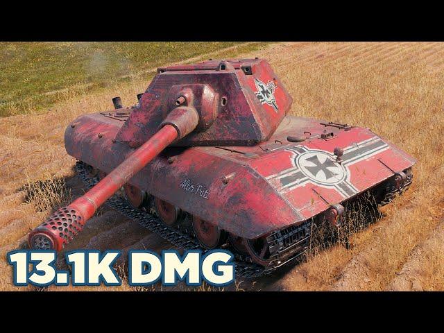 E 100 • 13.1K DMG 8 KILLS • WoT Gameplay