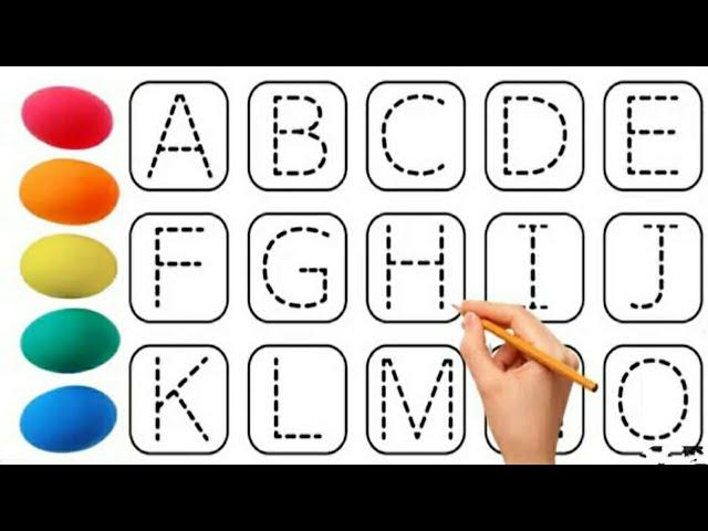 abc song l a for apple b for ball l labc learning for toddlers labc dotted tracing, a for apple, 224