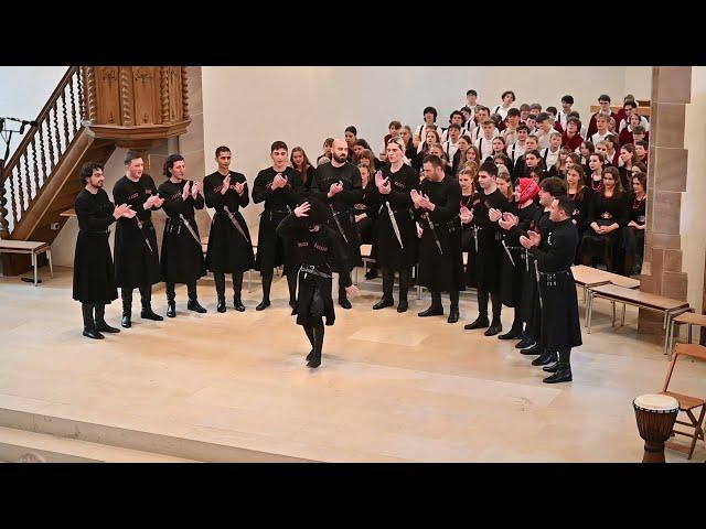 Knabenchor "Mdzlevari" / Georgien: Svanuri ferkhuli (Tanzlied)  / EJCF Basel 2023