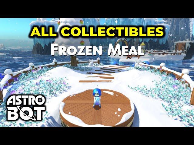 Frozen Meal Collectibles Guide: All Bots & Puzzle Pieces Locations | Astro Bot