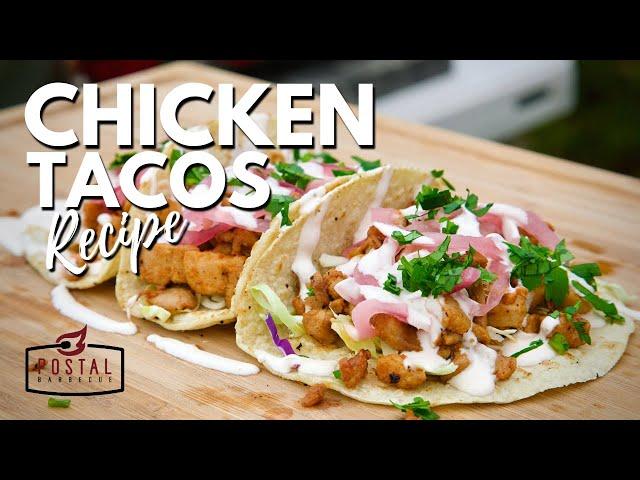 Easy Chicken Tacos Recipe - How to Make Chicken Tacos at Home