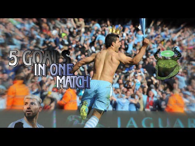 The day Sergio aguero destroyed Newcastle with 5 goals| unbelievable performance!