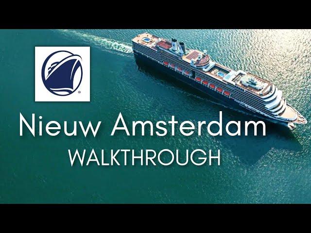 Holland America Line | Nieuw Amsterdam | FULL Cruise Ship Tour