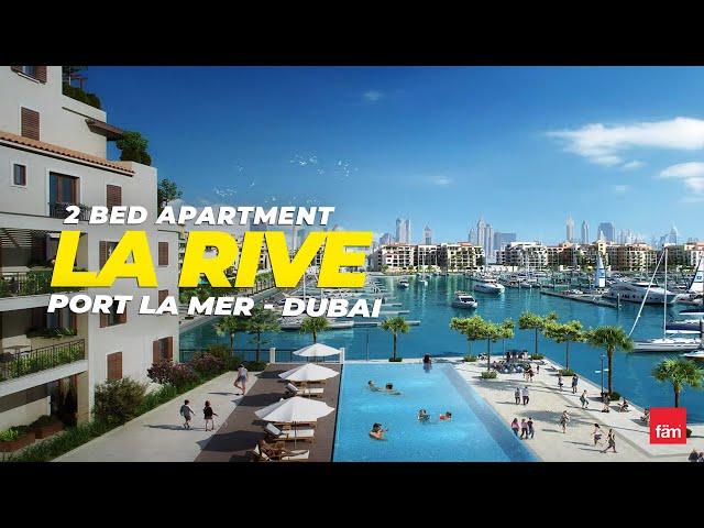 Luxurious 2 Bed Beachfront Apartment in La Rive, Port De La Mer, Dubai