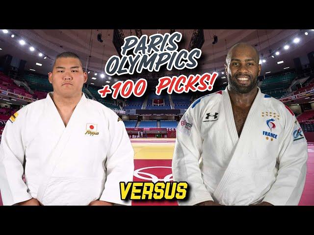 Judo at the Paris Olympics 2024 +100 PICKS