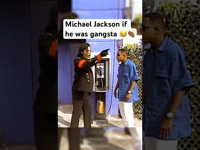 If Michael Jackson Was Gangsta  #shorts #michaeljackson