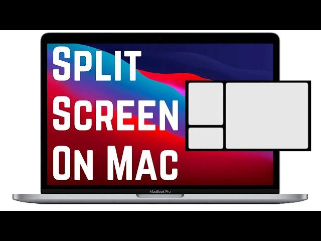 How To Split Screen On MacBook (M1 | M2 | M3 | MacBook Pro | MacBook Air) (2024)