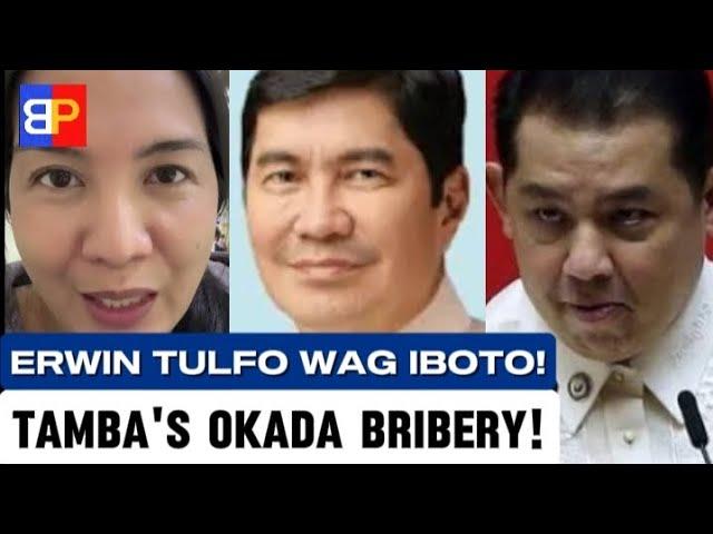 Erwin Tulfo wag IBOTO ang pakiusap ni Joie | Tamba's Okada bribery issue!