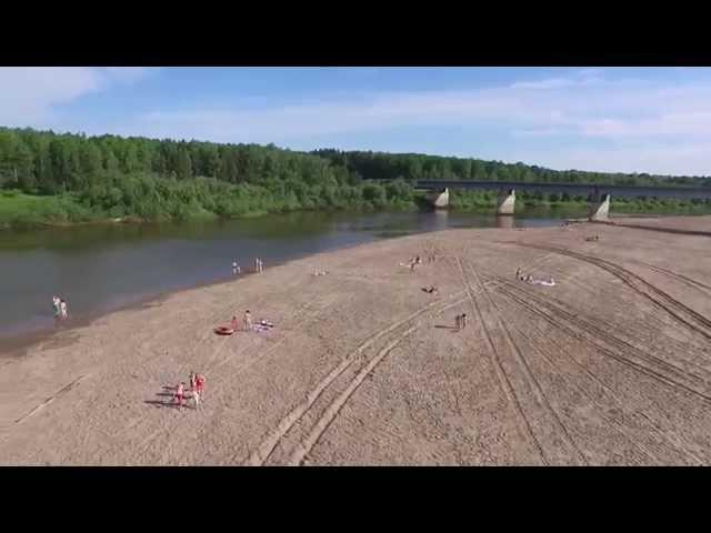 Аэрофотовидеосъёмка DJI Phantom 3 река ЯЯ Б-Дорохово 14.06.2015