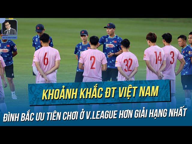 Đình Bắc ưu tiên chơi ở V.League hơn giải Hạng nhất, chia sẻ những khó khăn đã phải trải qua.