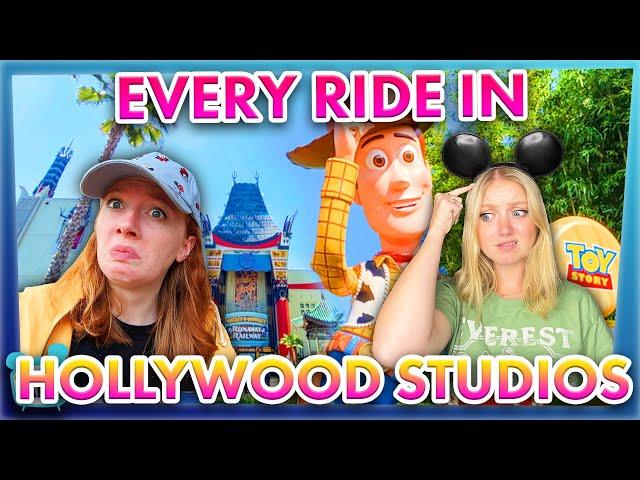 Can We Ride EVERYTHING in Disney's Hollywood Studios in ONE DAY?