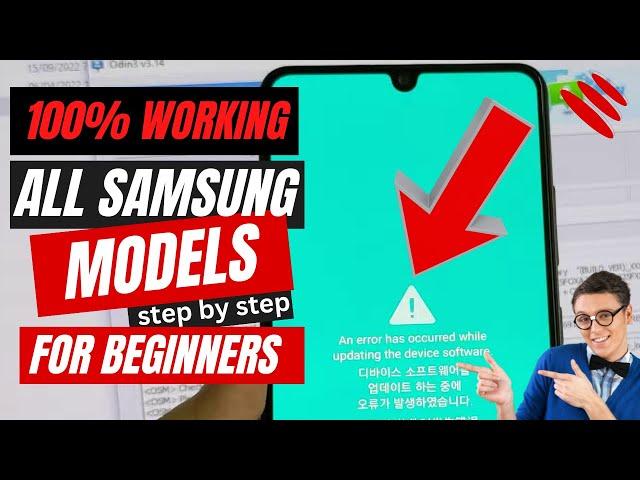 How to Fix "an error has occurred while updating the device software" | Any Samsung Model