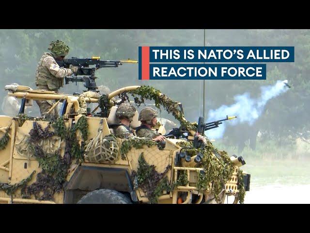 British Army takes the lead in Nato's new Allied Reaction Force