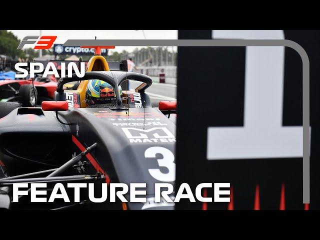 F3 Feature Race Highlights | 2024 Spanish Grand Prix