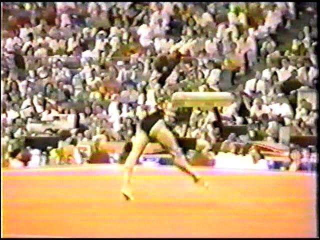 1992 Olympics W II AA - FX (and few other routines)