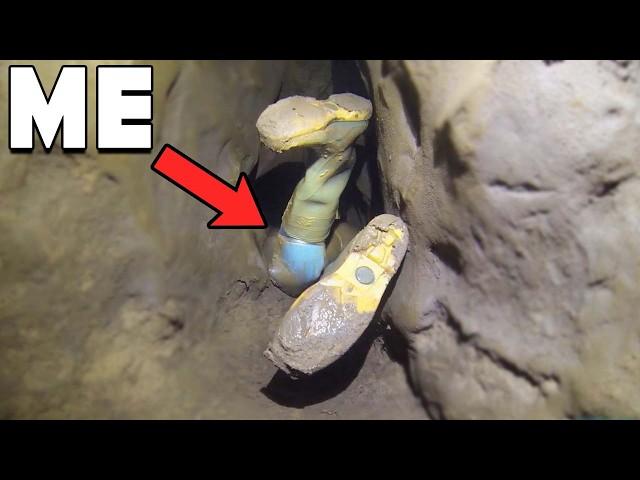 Crawling Through The Tightest Cave In The World!