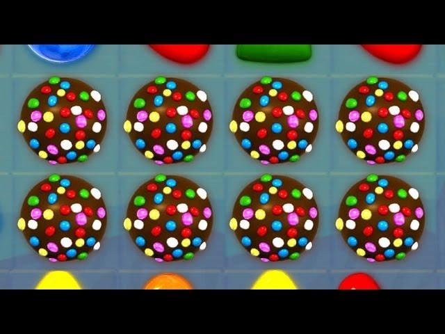 Candy Crush - CRAZY 8 OCTUPLE COLOR BOMB COMBO!!