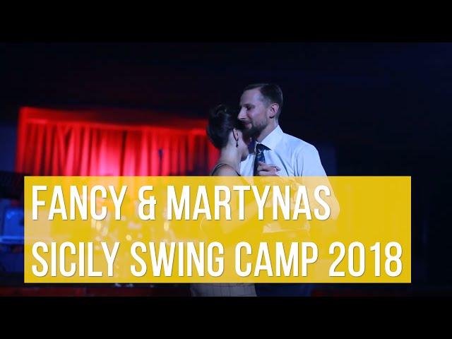 Martynas Stonys & Frances 'Fancy' Dougherty - Balboa demo | Sicily Swing Camp 2018