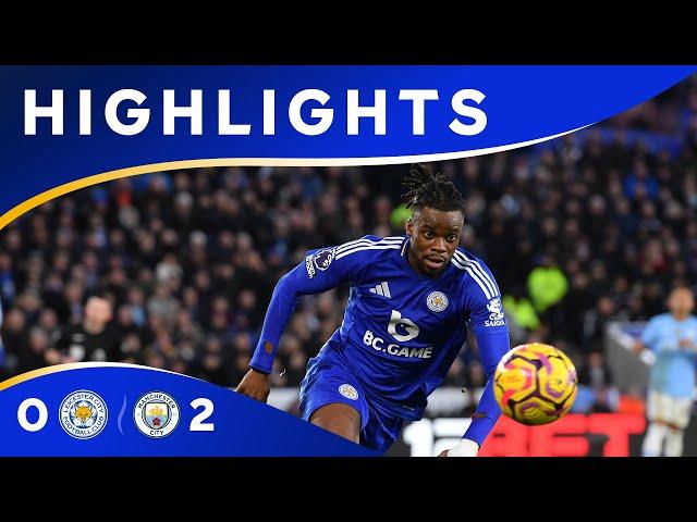 Battling Foxes Beaten  | Leicester City 0 Man City 2