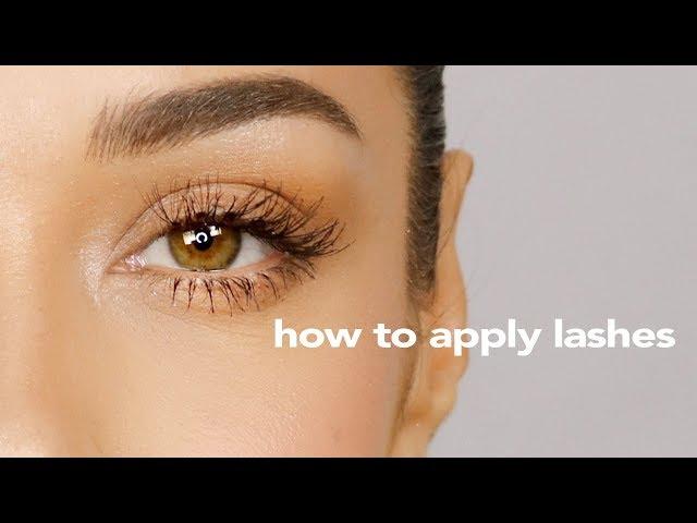 How To Apply Individual Lashes | Easy Tutorial for Beginners | Eman