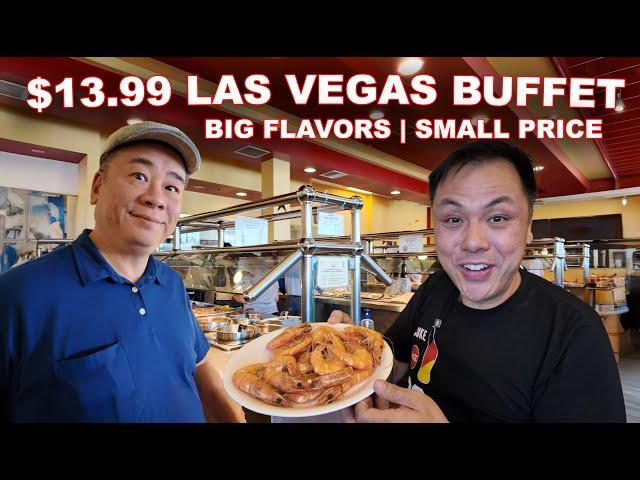 $13.99 Las Vegas Buffet!  Trying the Big Flavors of Vegas' Lowest Priced Buffet with@dannythemedic