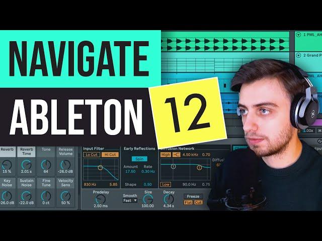 Ableton Live 12 Beginner Tutorial - Interface and Navigation