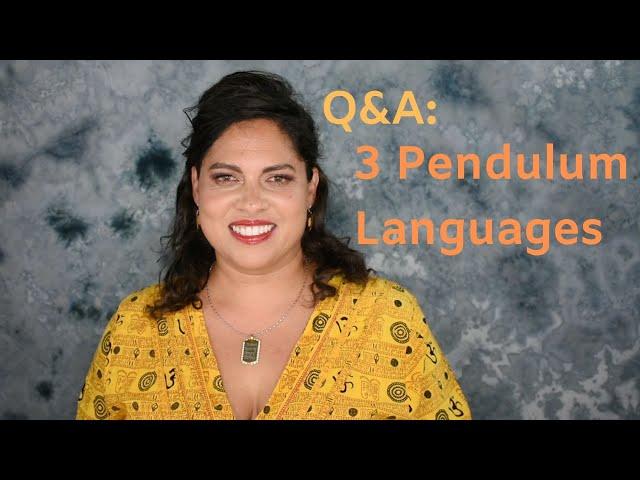 Q&A: What Are The 3 Pendulum Languages? - Raven Shamballa